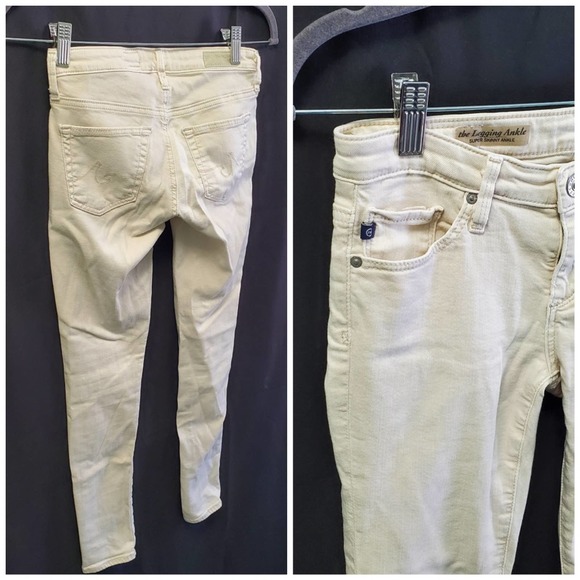 AG Adriano Goldschmied The Legging Ankle Super Skinny Ankle Jeans Size 24 - Picture 2 of 13
